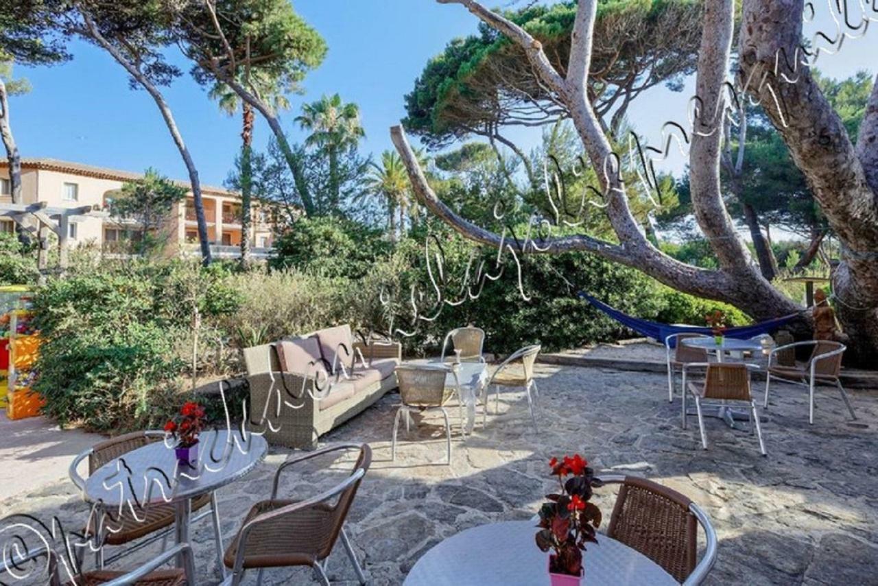Magnifique Parc De La Presqu'Ile Avec Piscine Et Plage Face A Porquerolles ! Ιέρ Εξωτερικό φωτογραφία
